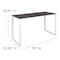 Flash Furniture 55"L Commercial Industrial Office Desk-Rustic Gray GC-GF156W-14-GRY-GG - alternate 10